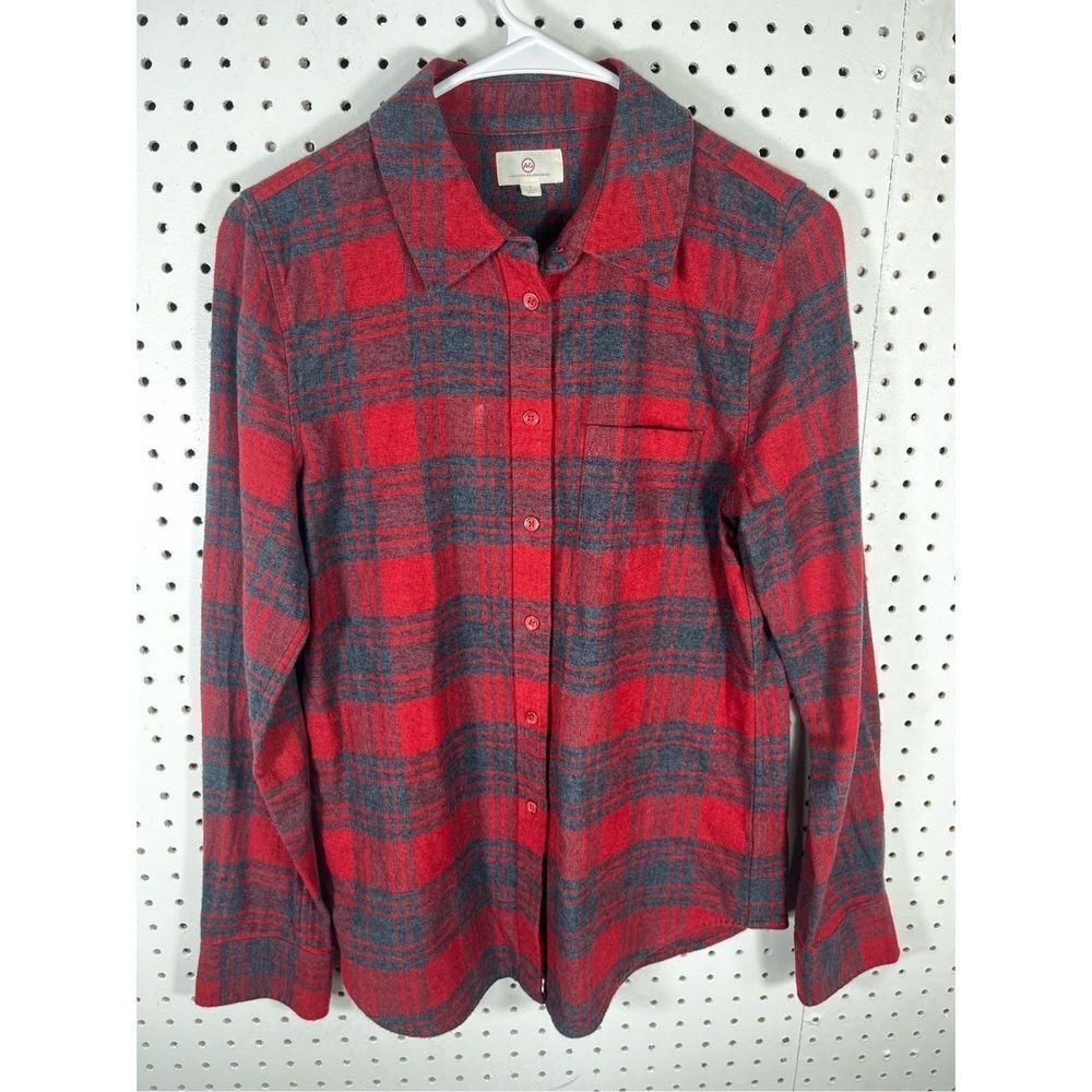 Adriano Goldschmied button down flannel shirt